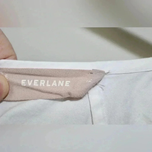 Everlane White Midi Peasant Dress - Picture 2 of 7